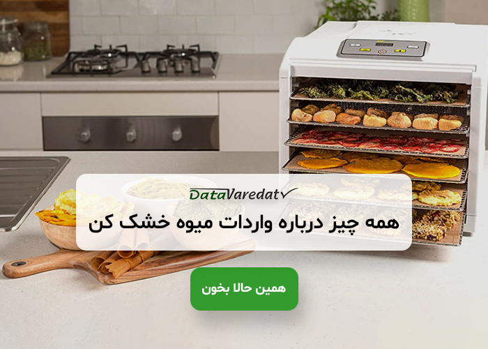 واردات میوه خشک‌کن از چین